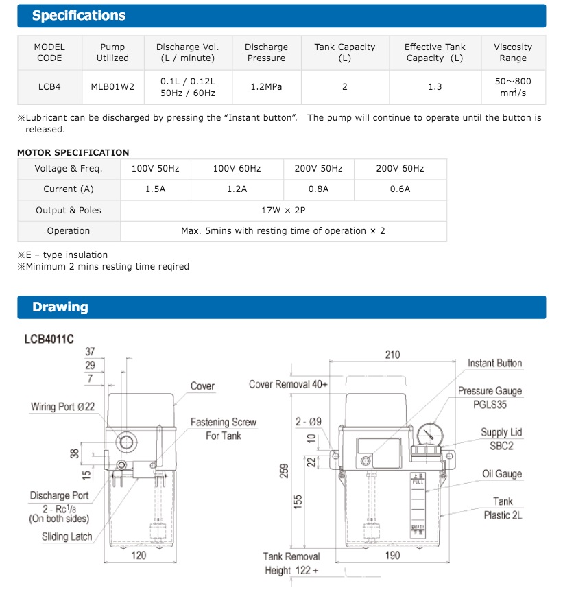 LCB4 Lubrication Unit